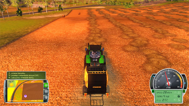 Baling is a really time-consuming activity, due to the necessity to stop and unload the formed bales. - Field works at a larger scale - Farm development - Professional Farmer 2014 - Game Guide and Walkthrough