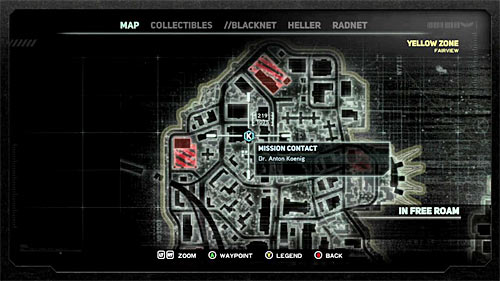 In order to start this mission, you have to get to location [219, 1075], specifically to the shiny circle on Gentek building's rooftop - [Main mission 12] Natural Selection - Main missions - Prototype 2 - Game Guide and Walkthrough