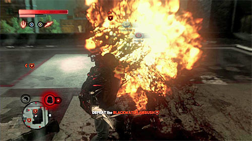 Once you regain control over Heller, quickly kill nearby soldiers with rocket launchers - [Main mission 12] Natural Selection - Main missions - Prototype 2 - Game Guide and Walkthrough
