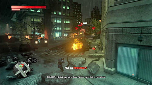 At the beginning use the rocket launcher to attack hydra and when you run of ammo, look around for another rocket launcher or grenade launcher - [Main mission 15] A Stranger Among Us - Main missions - Prototype 2 - Game Guide and Walkthrough