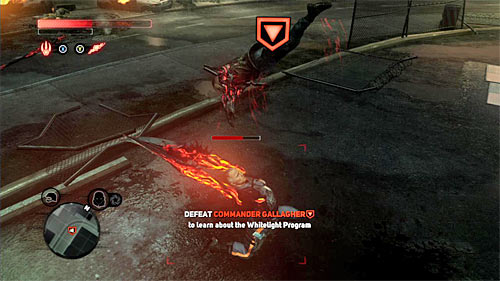 Look for an opportunity to perform quick attacks with claws or tendrils - [Main mission 16] The White Light - Main missions - Prototype 2 - Game Guide and Walkthrough