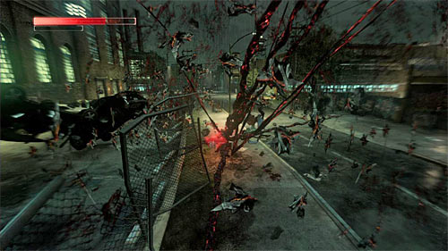 You can try to attack Gallagher with weapons taken from local opponents or for example special, Devastator attack (screen above) - [Main mission 16] The White Light - Main missions - Prototype 2 - Game Guide and Walkthrough