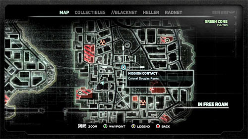 In order to start this mission, you have to get to location [773, 1364], specifically to the shiny circle on the ground - [Main mission 19] A Maze of Blood - Main missions - Prototype 2 - Game Guide and Walkthrough