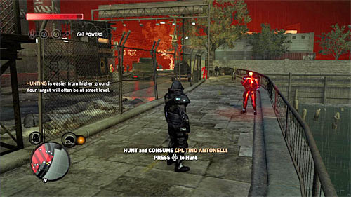 Behave the same as with the previous hunt, so go to the rooftop of one of highest buildings in order to locate the corporal - [Blacknet mission 2] Operation: Black Tulip - Blacknet missions - Prototype 2 - Game Guide and Walkthrough