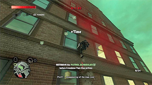 There are some situations, when you will have to run over the walls and watch out then not to fall down - [Blacknet mission 3] Operation: Clean Sweep - Blacknet missions - Prototype 2 - Game Guide and Walkthrough