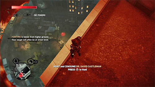 As you probably remember, it is best to start the hunt with getting to the rooftop of one of the highest buildings in the area - [Blacknet mission 4] Operation: Manticore - Blacknet missions - Prototype 2 - Game Guide and Walkthrough