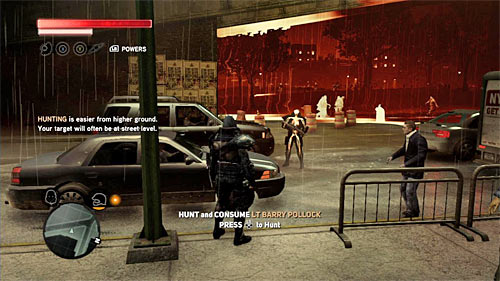 Lieutenant Barry Pollock patrols streets adjacent to the park and his approximate location is [815, 1245] - [Blacknet mission 6] Operation: Jack-Of-All-Trades - Blacknet missions - Prototype 2 - Game Guide and Walkthrough