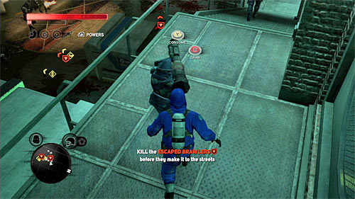 Despite appearances you do not have to hurry, because brawlers are not going anywhere - [Blacknet mission 6] Operation: Jack-Of-All-Trades - Blacknet missions - Prototype 2 - Game Guide and Walkthrough