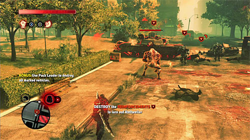 After a while the game will display short cut-scene showing a second group of enemies - [Blacknet mission 9] Operation: Spotted Cat - p. 2 - Blacknet missions - Prototype 2 - Game Guide and Walkthrough