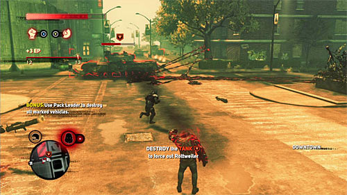 The Blackwatch tank is more resistant than the one from previous part of the fight, so it will be probably your last target - [Blacknet mission 9] Operation: Spotted Cat - p. 2 - Blacknet missions - Prototype 2 - Game Guide and Walkthrough