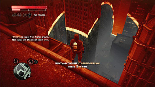 As you probably remember, it is best to start the hunt with getting to the rooftop of one of the highest building in area - [Blacknet mission 11] Operation: Stun Circuit - Blacknet missions - Prototype 2 - Game Guide and Walkthrough