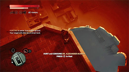 As you probably remember, it is best to start the hunt with getting to the rooftop of one of the highest building in area - [Blacknet mission 12] Operation: Clockwork - p. 1 - Blacknet missions - Prototype 2 - Game Guide and Walkthrough