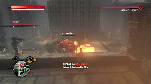 The fight with the goliath can be played in two ways - [Blacknet mission 12] Operation: Clockwork - p. 2 - Blacknet missions - Prototype 2 - Game Guide and Walkthrough
