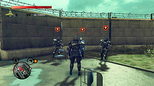 You can find the squad near the narrow alley and the wall with barbed wire - Yellow Zone - p. 2 - Secrets - Prototype 2 - Game Guide and Walkthrough