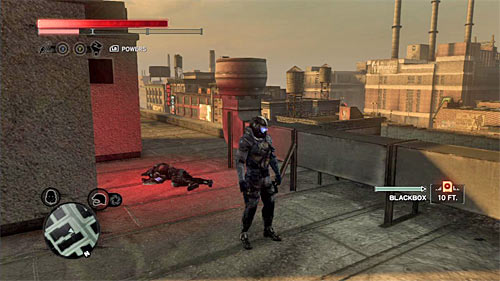 You can find the body on the building's rooftop - Green Zone - p. 1 - Secrets - Prototype 2 - Game Guide and Walkthrough