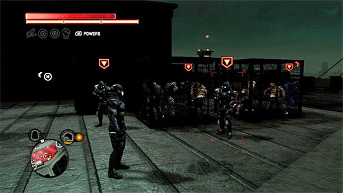 You can find the squad on a parking lot between buildings - Green Zone - p. 2 - Secrets - Prototype 2 - Game Guide and Walkthrough