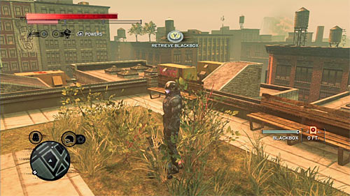 You can find the body in bushes on one of the rooftops - Red Zone - p. 1 - Secrets - Prototype 2 - Game Guide and Walkthrough