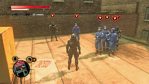 You can find the squad on building's rooftop - Red Zone - p. 2 - Secrets - Prototype 2 - Game Guide and Walkthrough