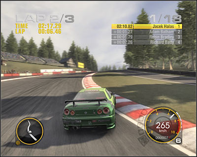 The middle section of the track will require you to deal with some faster corners - Euro R Licence Tournaments II - Europe - Trophies - Race Driver GRID - Game Guide and Walkthrough