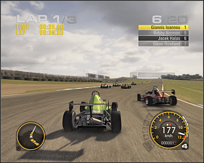 You should end up heading towards the finish line - Euro R Licence Tournaments II - Europe - Trophies - Race Driver GRID - Game Guide and Walkthrough