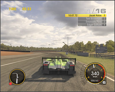7) It's going to take you about 10-15 seconds to get to a new difficult area of the lap - Le Mans 24 Hours - Trophies - Race Driver GRID - Game Guide and Walkthrough