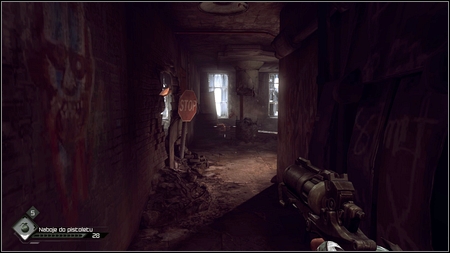 Go downstairs and then kill a group of thugs stationing in this room - The Missing Parts/Find the Buggy Parts - p. 1 - Main missions - Rage - Game Guide and Walkthrough