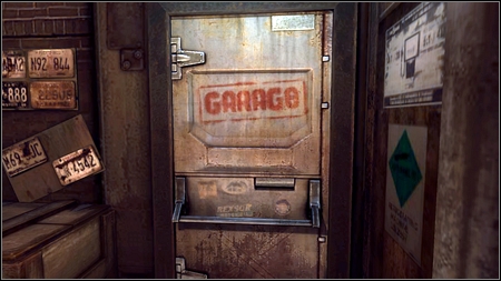 It is enough to talk to the mechanic to obtain an access to the garage - Renting a Garage - Main missions - Rage - Game Guide and Walkthrough