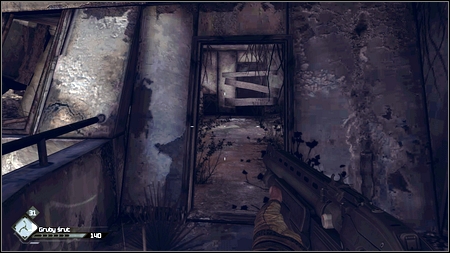 After the fight, go up the stairs on the left - Defibrillator Upgrade - p. 1 - Main missions - Rage - Game Guide and Walkthrough