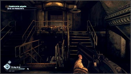 Once he is dead pull the lever on the end of the room - The Price of Power - p. 2 - Main missions - Rage - Game Guide and Walkthrough