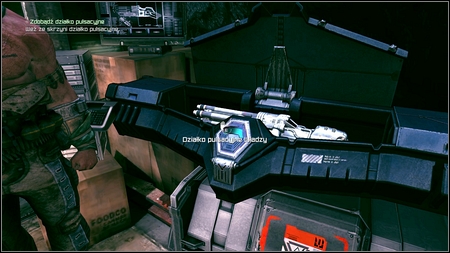 After the conversation take the Authority Pulse Cannon from the nearby container - Assault The Authority Bridge - Main missions - Rage - Game Guide and Walkthrough
