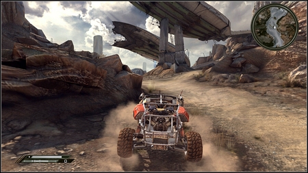Just near the first drone you can locate the second one - Wasteland - p. 1 - Vehicle jumps - Rage - Game Guide and Walkthrough