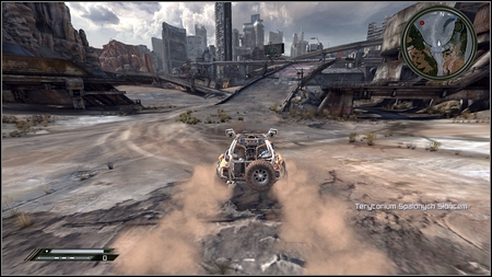Driving from Wellspring to the Dead City you should drive under a low viaduct - Wasteland - p. 1 - Vehicle jumps - Rage - Game Guide and Walkthrough