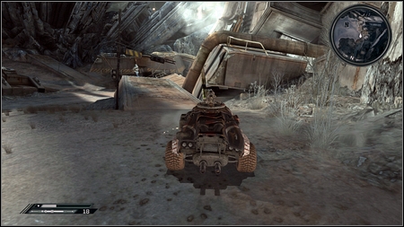 There is pile of rubble - Eastern Wasteland - Vehicle jumps - Rage - Game Guide and Walkthrough