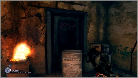 To the left from the entrance you'll see the black door - Doom - Special id rooms - Rage - Game Guide and Walkthrough