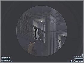 There are some rooms on your left, however you shouldn't be interested in them - [Mission 06][Part: 1/2] University - Walkthrough - Rainbow Six: Lockdown - Game Guide and Walkthrough