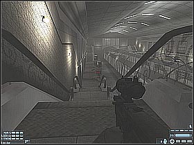 Use the stairs to get down to the main platform of the subway station - [Mission 07][Part: 3/3] Catacombs - Walkthrough - Rainbow Six: Lockdown - Game Guide and Walkthrough