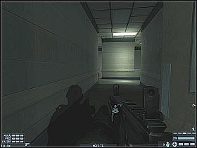 You can use the stairs now in order to get to the lower level of the hospital - [Mission 09][Part: 1/2] Hospital - Walkthrough - Rainbow Six: Lockdown - Game Guide and Walkthrough