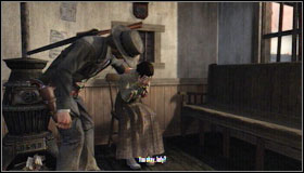 You will find a crying man outside of the sheriff office (F1) #1 - Additional Activities - Strangers - Additional Activities - Red Dead Redemption - Game Guide and Walkthrough