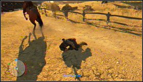 Take your horse (you can get close to it or just whistle) and go to the start #1 - Walkthrough - The Frontier - [B] Bonnie MacFarlane - Walkthrough - The Frontier - Red Dead Redemption - Game Guide and Walkthrough