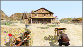 Return to Marshal, he is near the barn, #1 to open the min gate - Walkthrough - The Frontier - [M] Marshal Johnson - Walkthrough - The Frontier - Red Dead Redemption - Game Guide and Walkthrough
