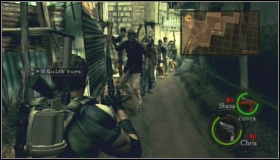 After running away collect Red Herb and Grenade - Civilian Checkpoint - Walkthrough - Resident Evil 5 - Game Guide and Walkthrough