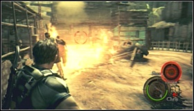 Now a cut-scene will appear and this stage is over - Civilian Checkpoint - Walkthrough - Resident Evil 5 - Game Guide and Walkthrough