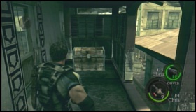When you collect all necessary objects, come back onto the street - Public Assembly - Walkthrough - Resident Evil 5 - Game Guide and Walkthrough