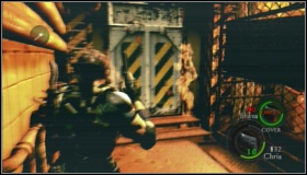 Go back to the closed door and use Furnace Key - Public Assembly - Walkthrough - Resident Evil 5 - Game Guide and Walkthrough