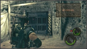 Move the crank to open the bars - Train Station - Walkthrough - Resident Evil 5 - Game Guide and Walkthrough