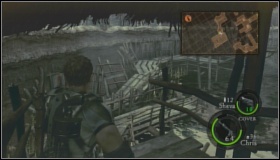 Jump down on the left side and collect items - Execution Ground - Walkthrough - Resident Evil 5 - Game Guide and Walkthrough