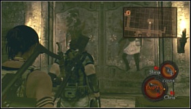 Run down and open another door - Worship Area - Walkthrough - Resident Evil 5 - Game Guide and Walkthrough