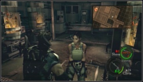 Enter the corridor covered with blood - Underground Garden - Walkthrough - Resident Evil 5 - Game Guide and Walkthrough