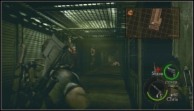When you are in the next location, head towards metal ladder - Experimental Facility - Walkthrough - Resident Evil 5 - Game Guide and Walkthrough