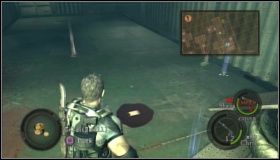 Shoot the green light visible on the left and unblock the further way - Ship Deck - Walkthrough - Resident Evil 5 - Game Guide and Walkthrough